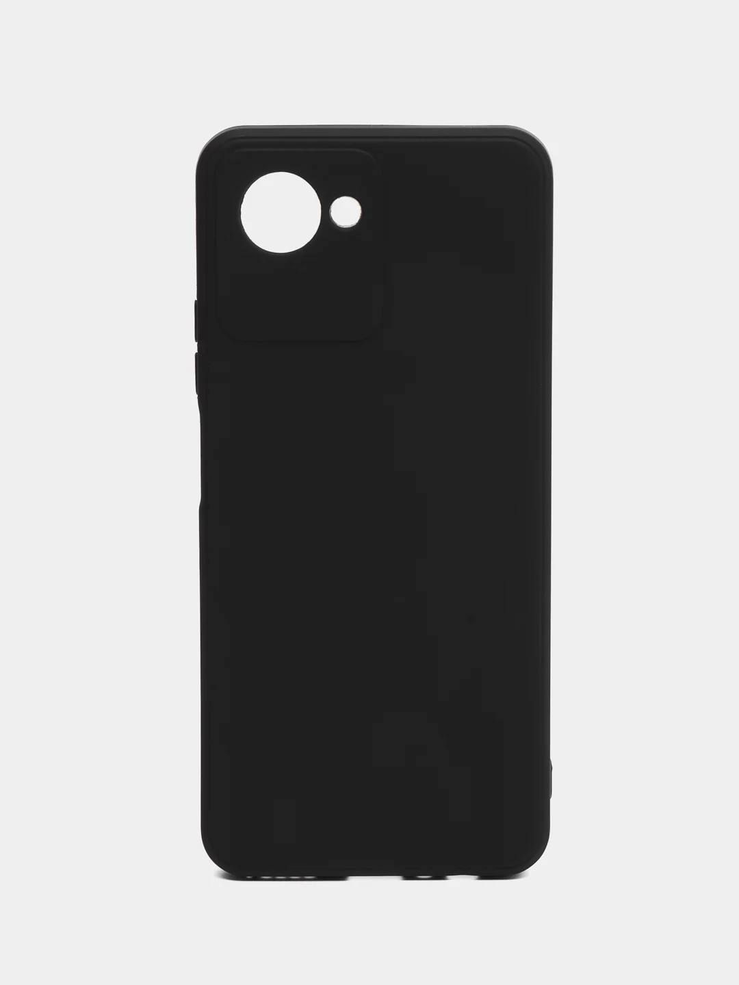 Черный чехол для Realme C30 / C30S / 50i PRIME (Реалми С30 / 50И Прайм), силиконовый, прозрачный