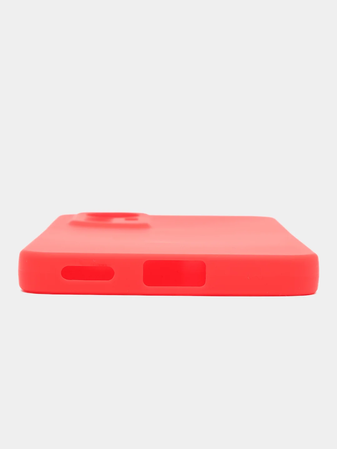 Красный чехол силиконовый Xiaomi 12 Lite (Сяоми 12 Лайт), матовый