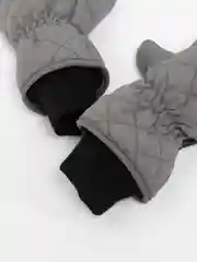 Розовый варежки женские, краги, теплые, непромокаемые