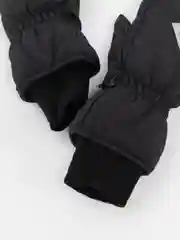 Черный варежки женские, краги, теплые, непромокаемые