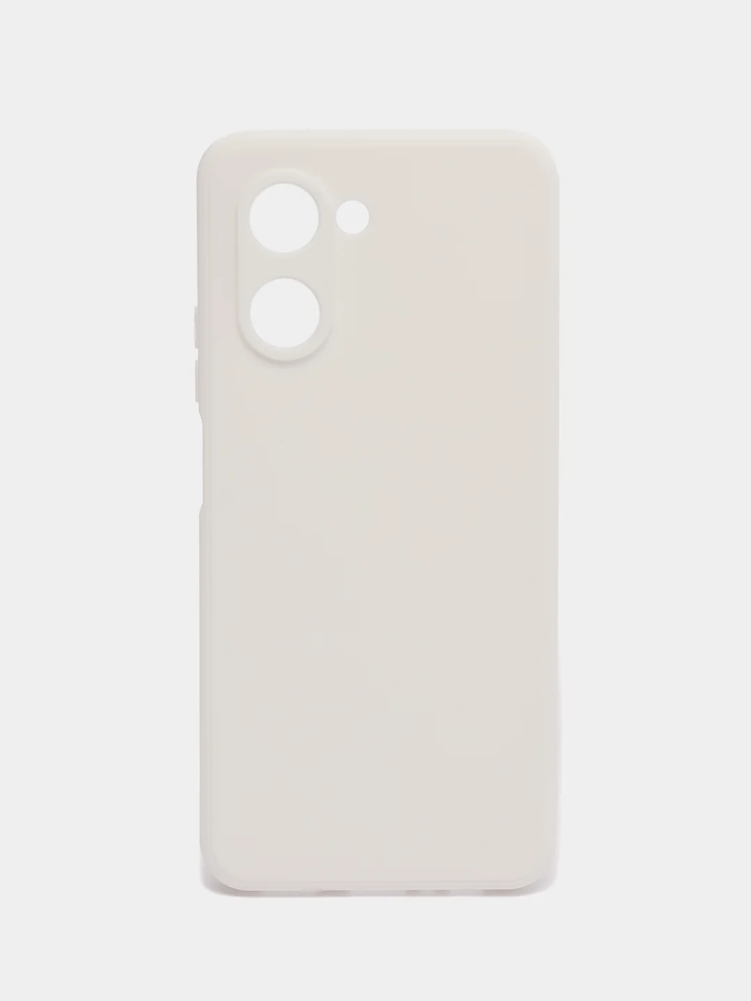 Белый чехол для Realme C33 (Реалми С33), прозрачный
