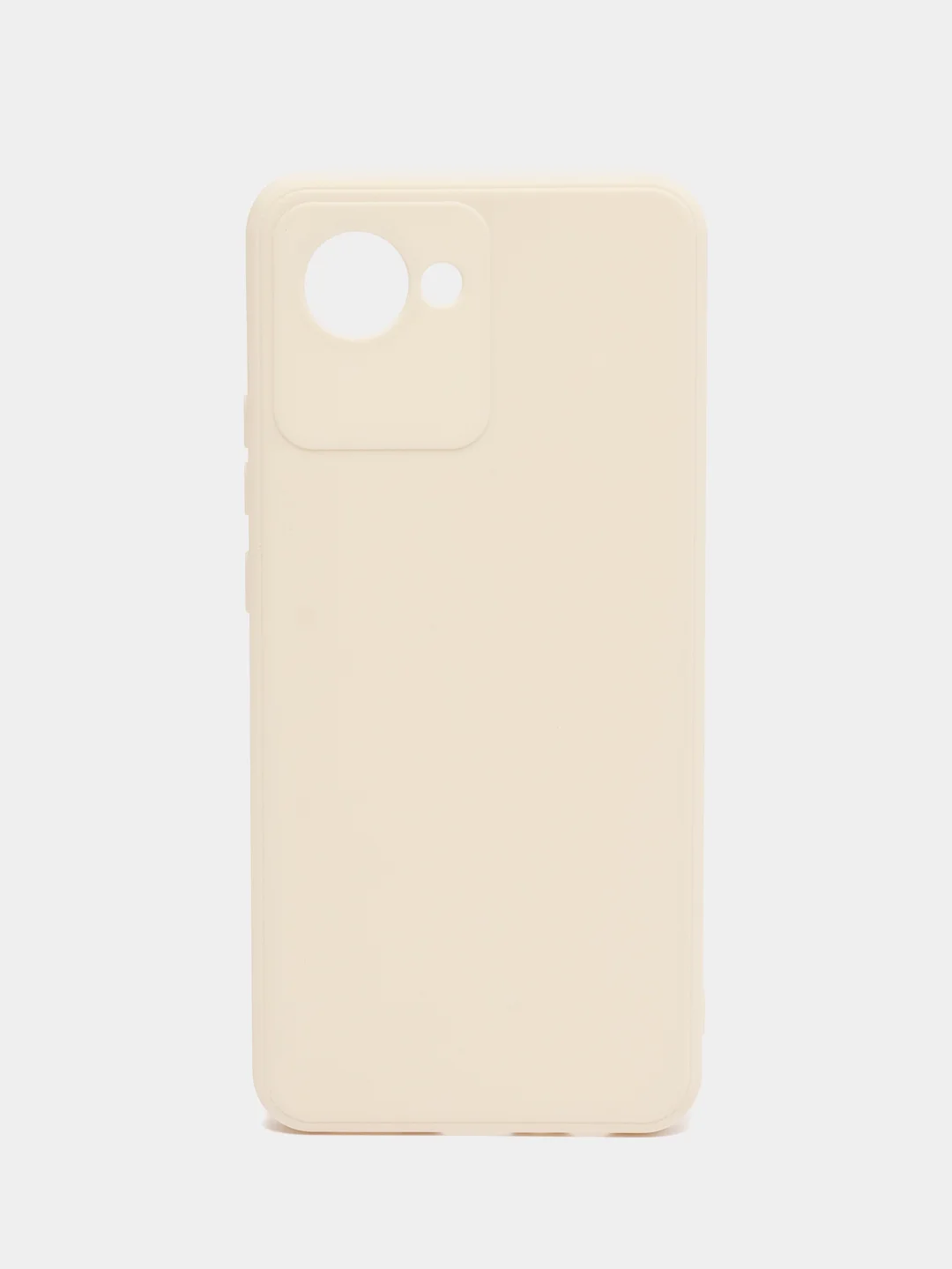 Молочный чехол для Realme C30 / C30S / 50i PRIME (Реалми С30 / 50И Прайм), силиконовый, прозрачный