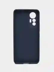 Темно-синий чехол силиконовый Xiaomi 12 Lite (Сяоми 12 Лайт), матовый