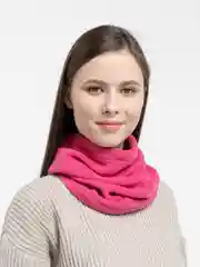 Розовый снуд Toprock, унисекс, флисовый, 20 расцветок
