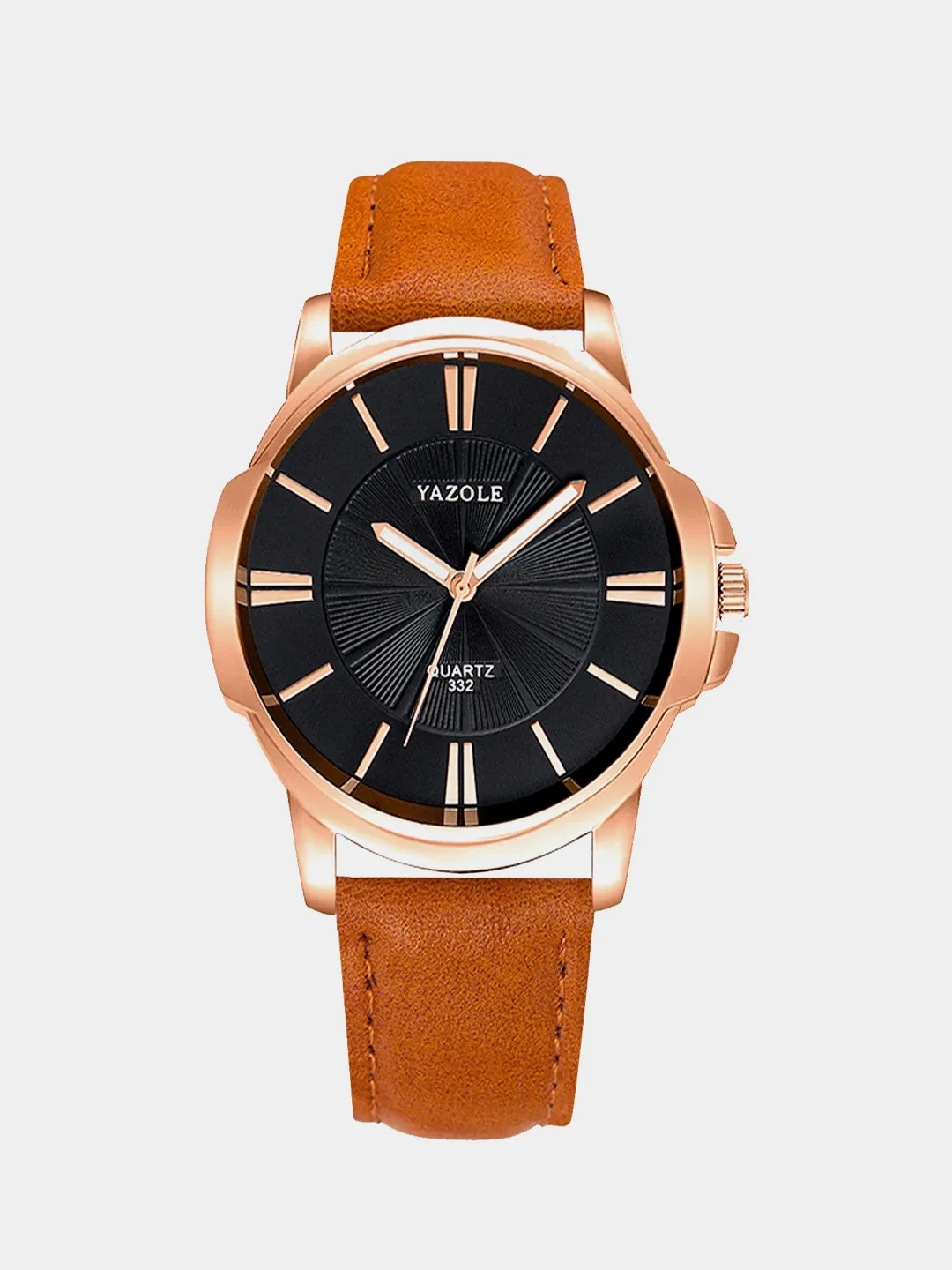 Серый мужские часы Yazole 332, в подарочной коробке