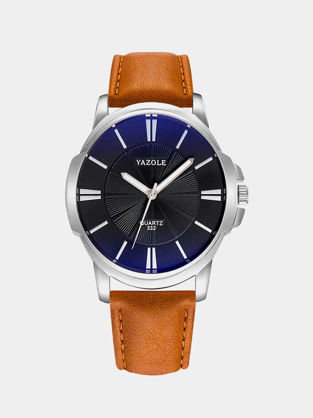 Угольный мужские часы Yazole 332, в подарочной коробке