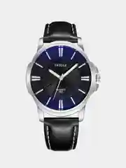 Серый меланж мужские часы Yazole 332, в подарочной коробке