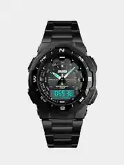 Мужские часы наручные электронные SKMEI 1370 black