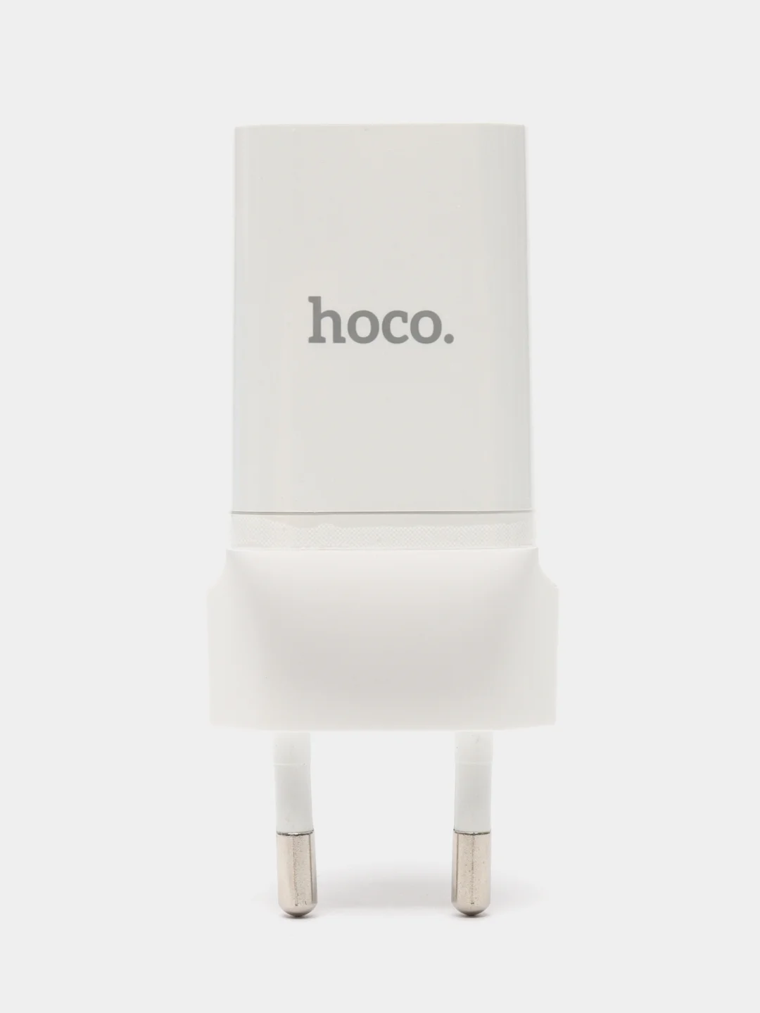 Белый сетевое зарядное устройство Hoco N13 с кабелем Type-C, Lightning / айфон / iPhone