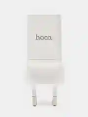 Белый сетевое зарядное устройство Hoco N13 с кабелем Type-C, Lightning / айфон / iPhone