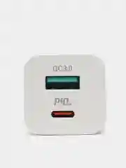 Белый сетевое зарядное устройство Hoco N13 с кабелем Type-C, Lightning / айфон / iPhone