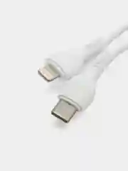 Белый сетевое зарядное устройство Hoco N13 с кабелем Type-C, Lightning / айфон / iPhone