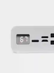 Белый внешний аккумулятор Hoco J73, 30000 mAh
