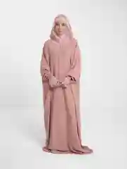 Кораллово-розовый намазное платье с потайным замком для кормящих