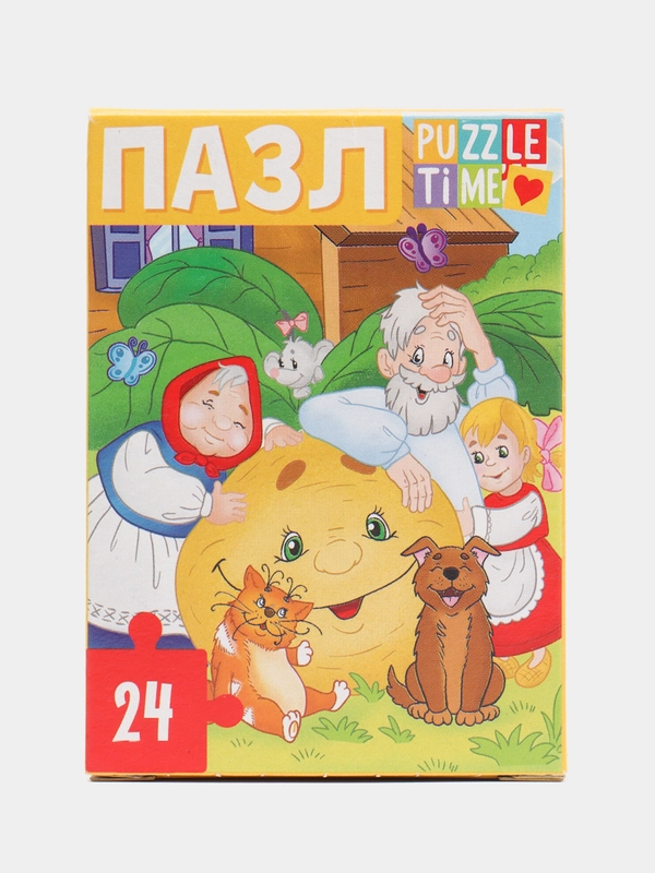 Пазлы "Детские сказки", 24 элемента