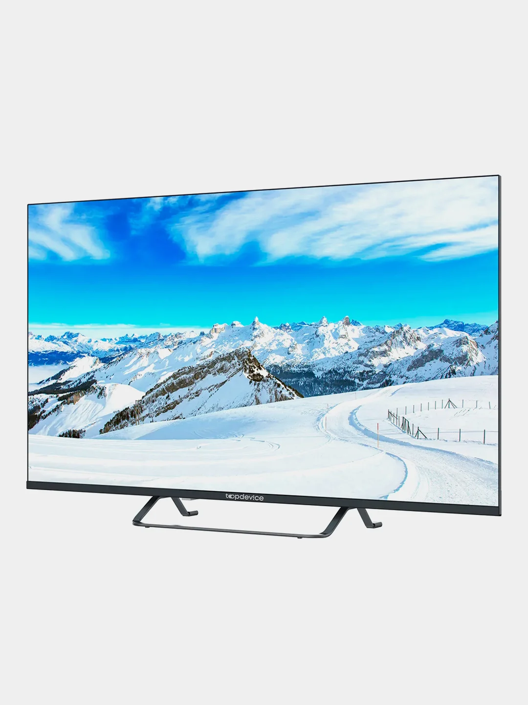 Черный телевизор LED 40" Topdevice Frameless 40BS04F, черный, Full HD/Smart TV/Wi-Fi