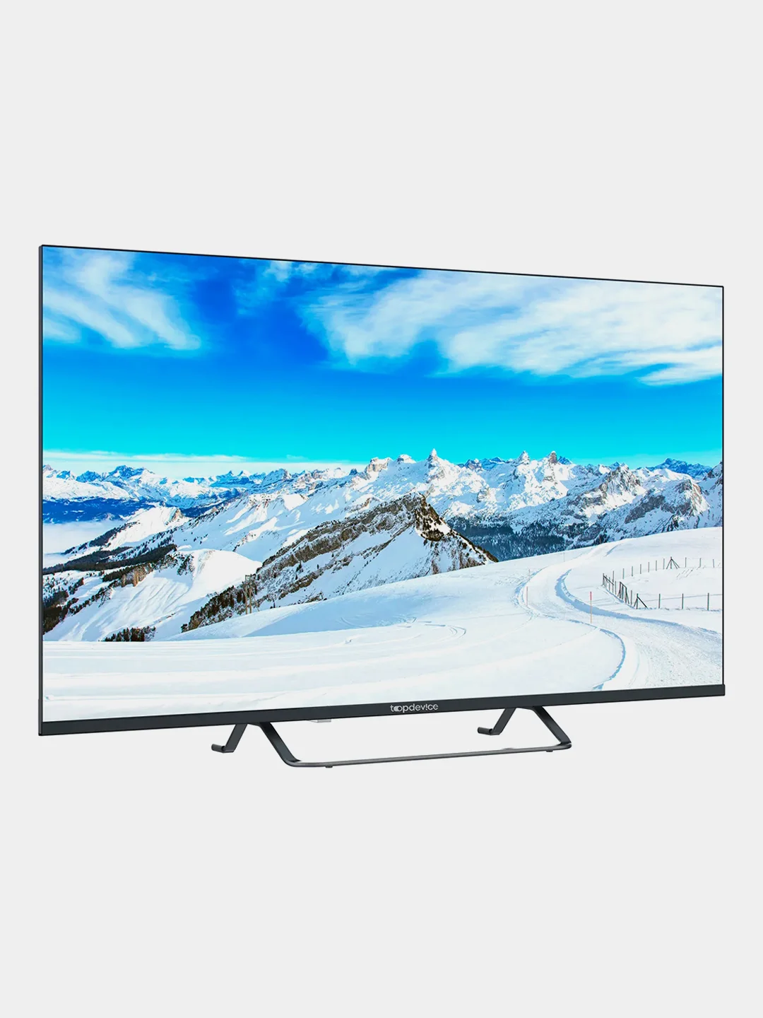 Черный телевизор LED 40" Topdevice Frameless 40BS04F, черный, Full HD/Smart TV/Wi-Fi