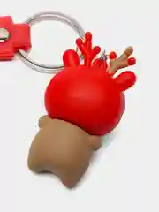 Рыжий брелок для ключей, сумок, рюкзаков/Силиконовыйбрелок/Аниме/ Hello Kitty/Кролик/Куроми