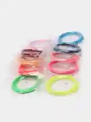 Набор пластика PLA для 3D-ручки, сержни, 10 цветов, 10 м