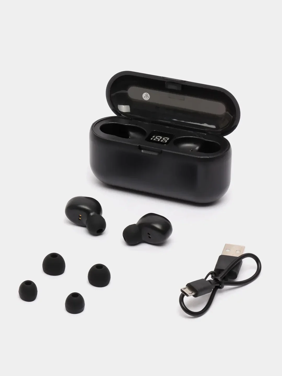 Беспроводные Bluetooth наушники F9 TWS с Power bank