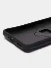 Черный чехол противоударный с кольцом на Huawei Nova Y90 (Хуавей Нова У90)