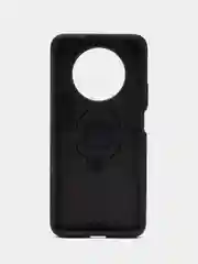 Черный чехол противоударный с кольцом на Huawei Nova Y90 (Хуавей Нова У90)