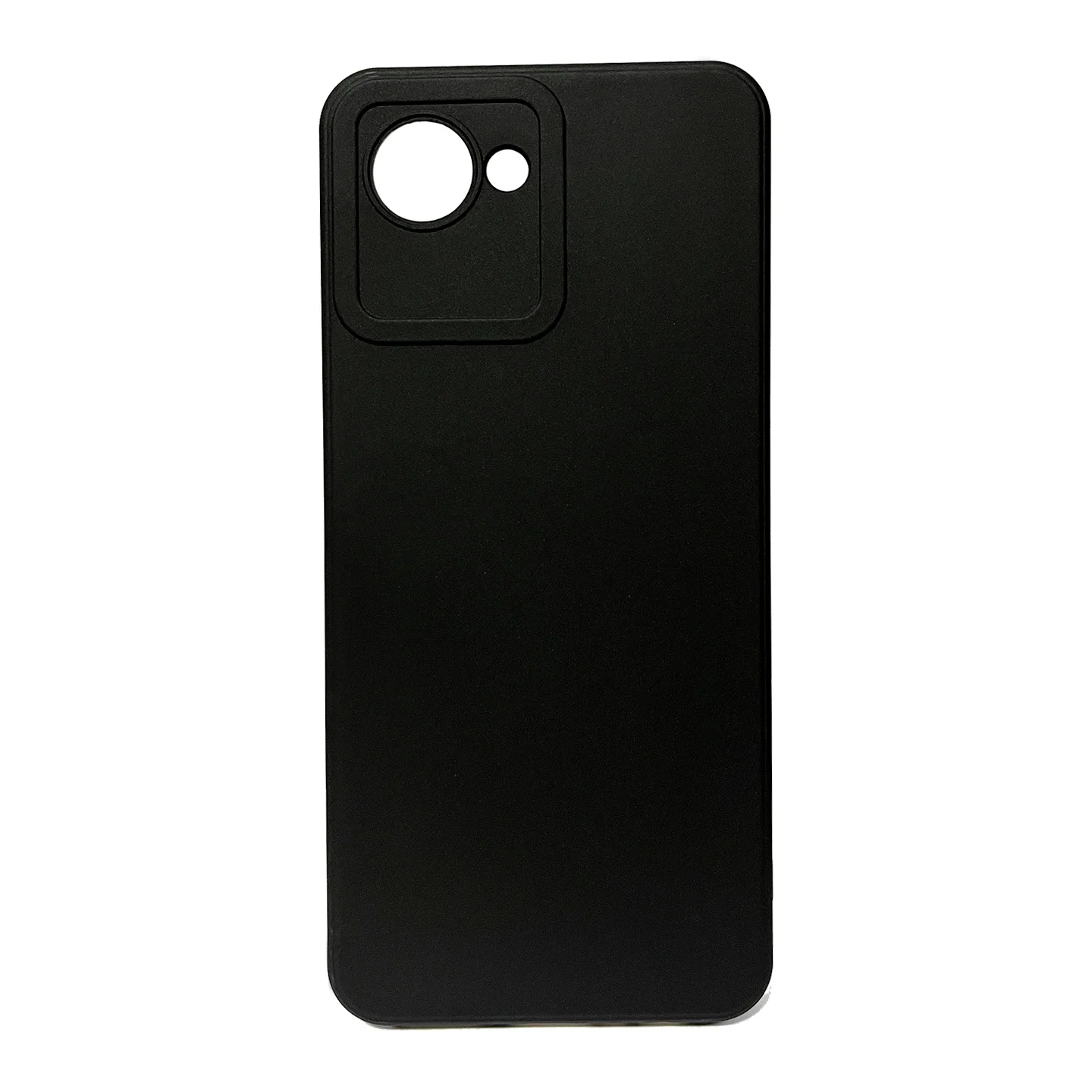 Черный чехол на Realme C31, с защитой камеры