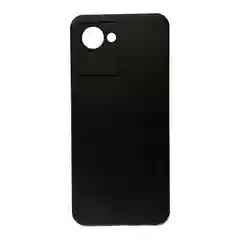 Черный чехол на Realme C31, с защитой камеры