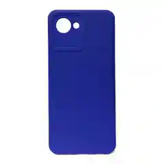 Синий чехол на Realme C31, с защитой камеры
