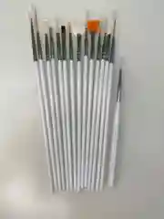 Белый кисть для маникюра, дизайна, ногтей, набор 15 штук
