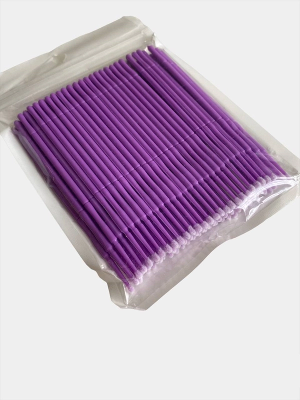 Микробраши для ресниц и бровей, 100 шт