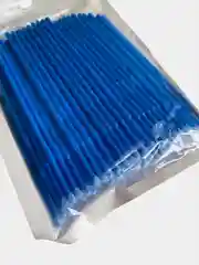 Белый микробраши для ресниц и бровей, 100 шт