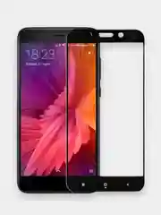 Черный защитное стекло 9D Xiaomi Redmi 4X / Redmi go, Сяоми Редми 4Х / Редми Гоу