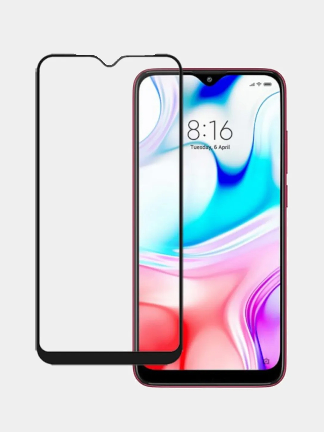 Стекло xiaomi redmi 8 pro