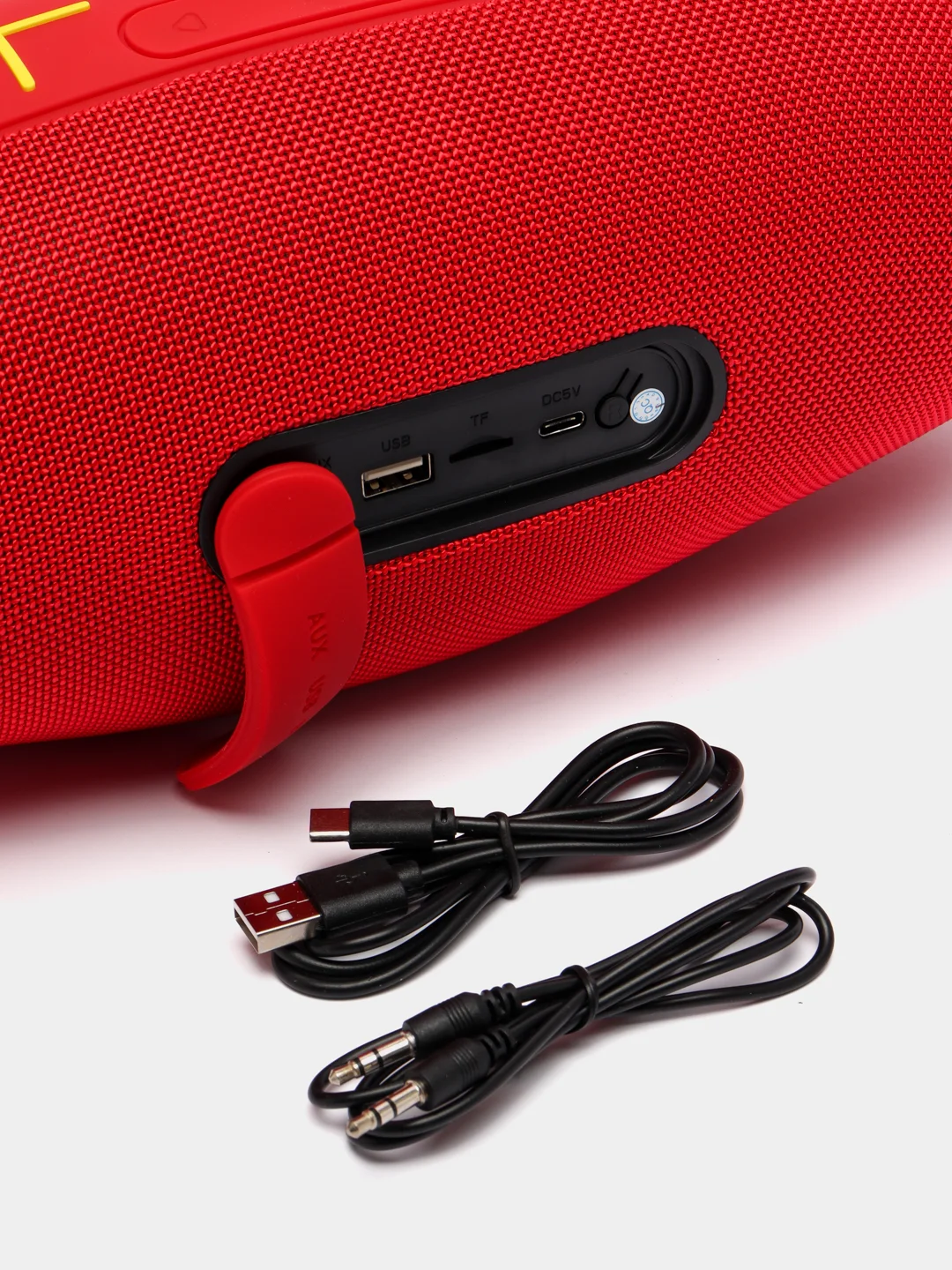 Красный портативная беспроводная колонка Hopestar H51, блютус колонка 25W блютус