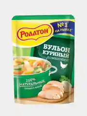 Бульон "Роллтон" куриный домашний 90 г 2шт