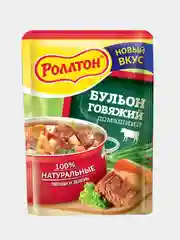 Бульон "Роллтон" говяжий домашний 90 г 2шт