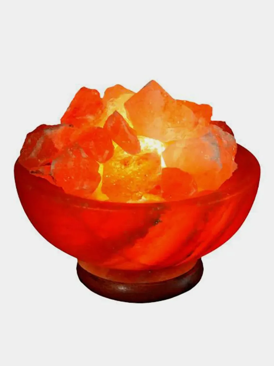 Соляная лампа "Ваза с камнями",3,500 -3,900 кг