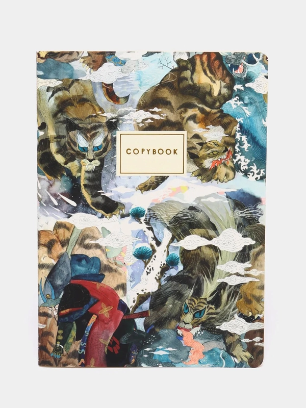 Тетрадь "Гравюра", клетка, B5, 60 л, Bruno Visconti