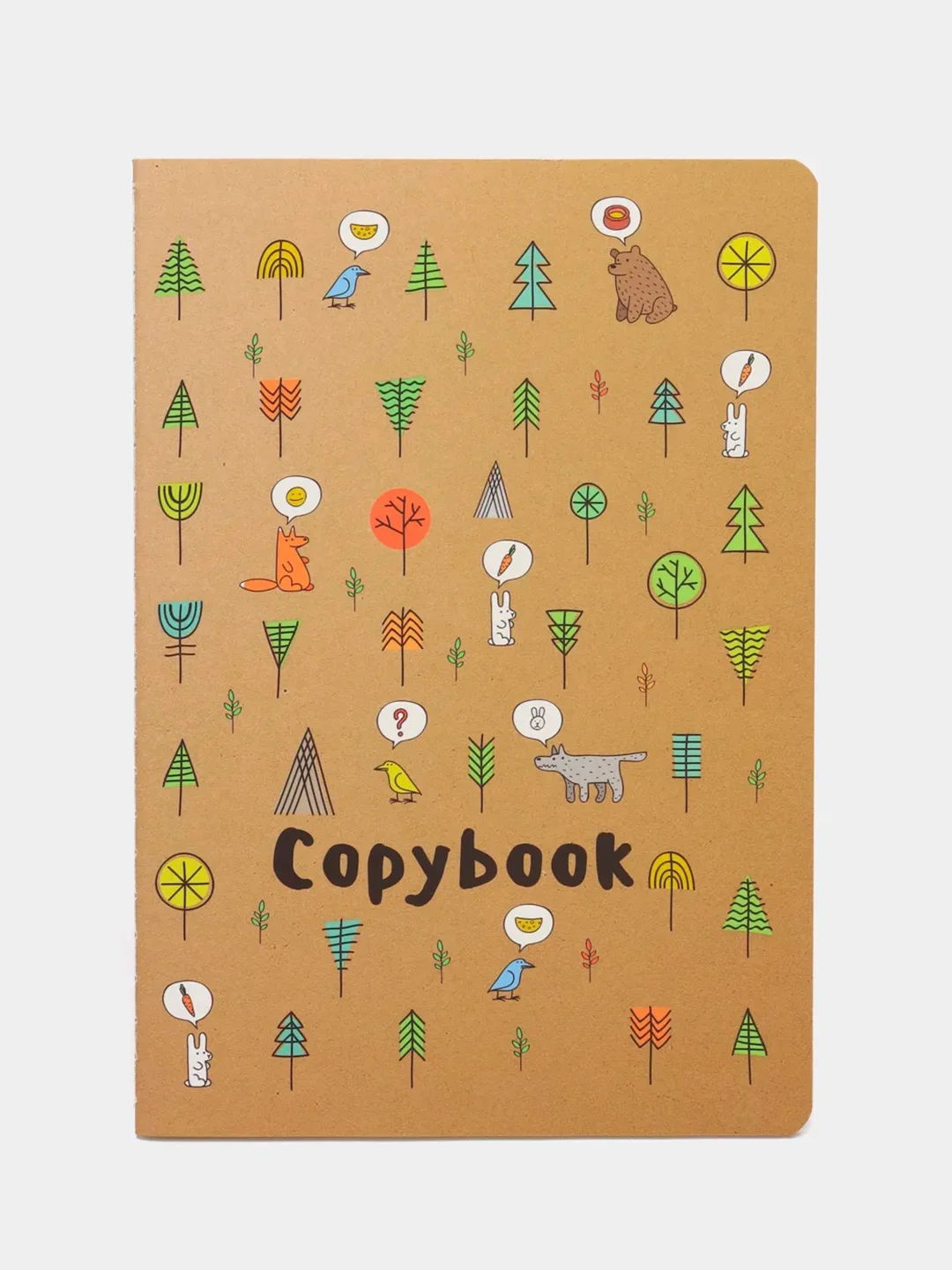 Тетрадь Dream Forest, клетка, А5, 40 л, Bruno Visconti