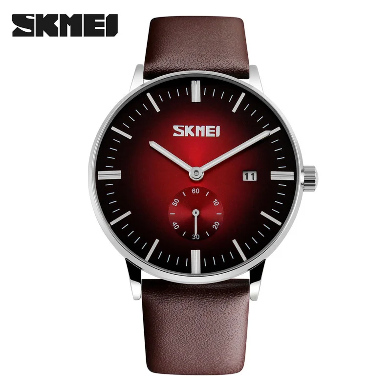Красный мужские наручные часы Skmei 9083 в подарочной упаковке