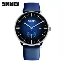 Темно-синий мужские наручные часы Skmei 9083 в подарочной упаковке