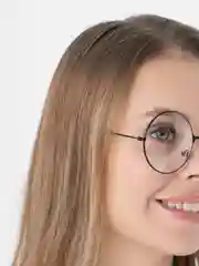 Белый очки солнцезащитные, круглые, унисекс, цветные