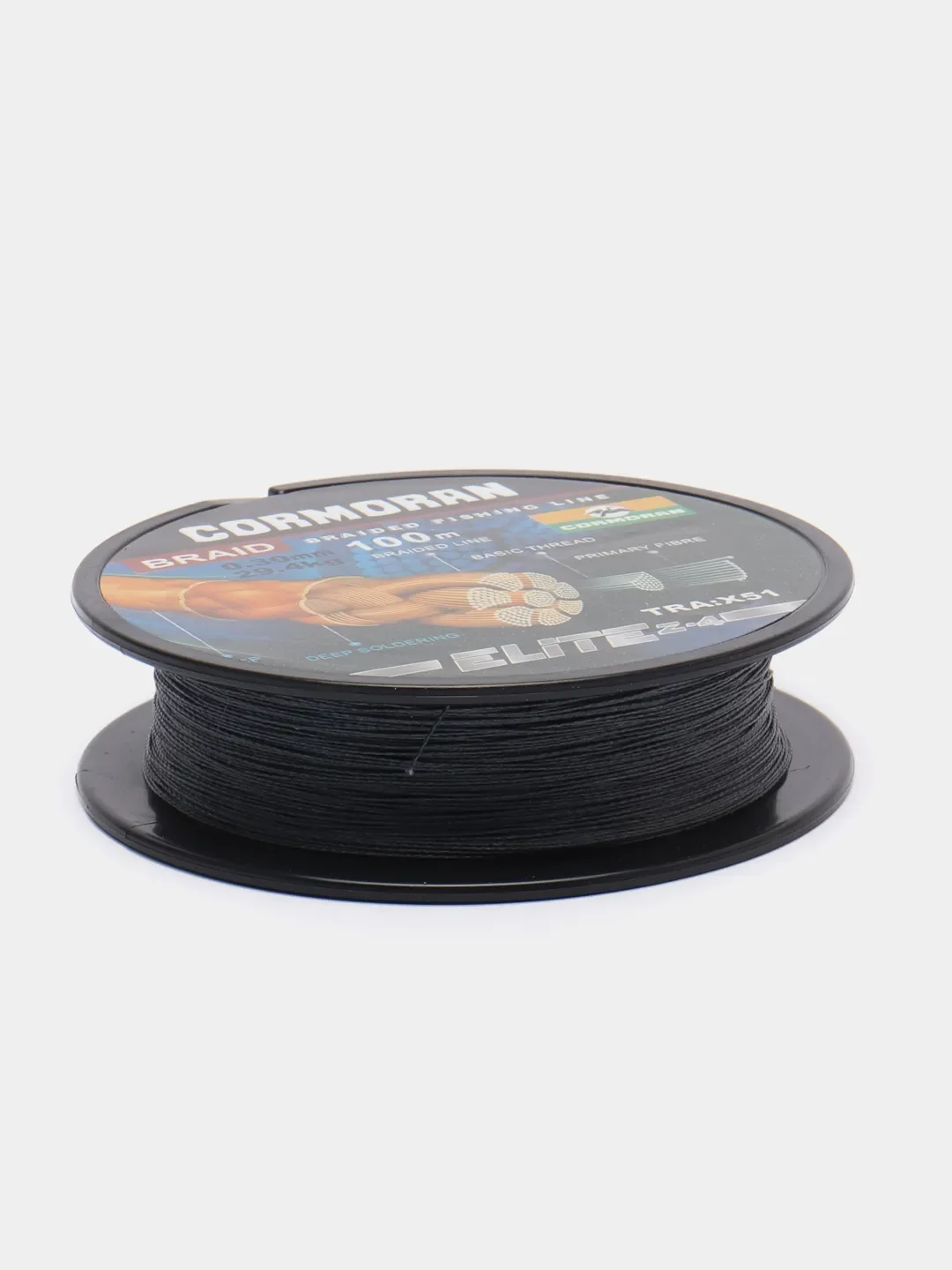 Плетёный шнур рыболовный Cormoran Dyneema Braid Elite Z-4, 100 м