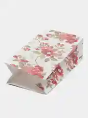 Серебряный пакет для упаковки подарка, 2 шт