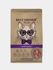 Корм сухой Best Dinner Cat Adult Holistic для стерилизованных кошек, ягненок, 1,5кг