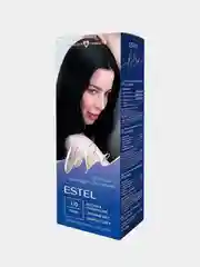 Стойкая крем-краска для волос ESTEL LOVE тон 1/0 Черный