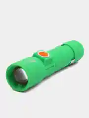 Зеленый фонарик ручной с USB-зарядкой и зумом, светодиодный
