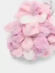 Сиреневый пряжа Alize Puffy Color, петельки, 5 штук, микрополиэстер