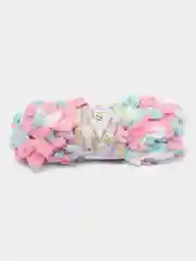 Ледяной пряжа Alize Puffy Color, петельки, 5 штук, микрополиэстер